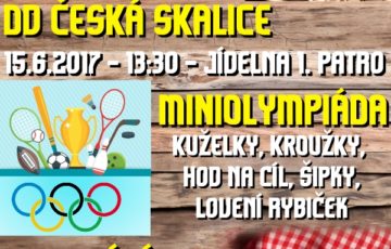 15. 6. 2017 – Miniolympiáda v DD