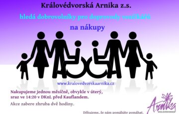 Hledáme doprovody na nákupy