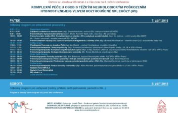 3. Konference o roztroušené skleróze