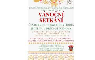 Vánoční setkání v Domově důchodců